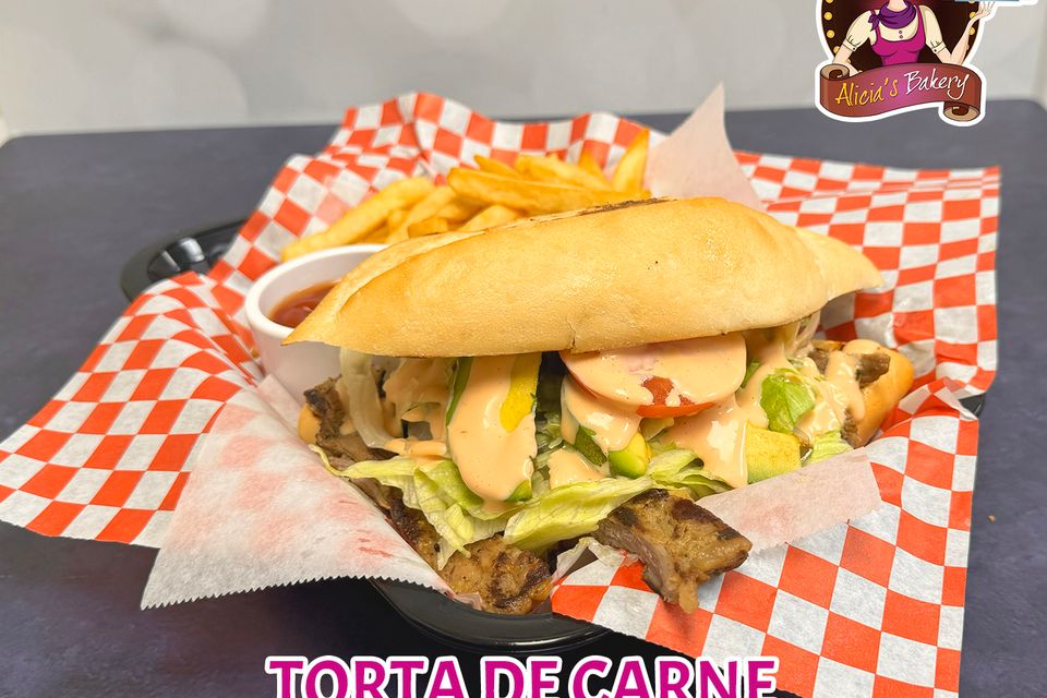Alicias bakery katy torta de carne menu