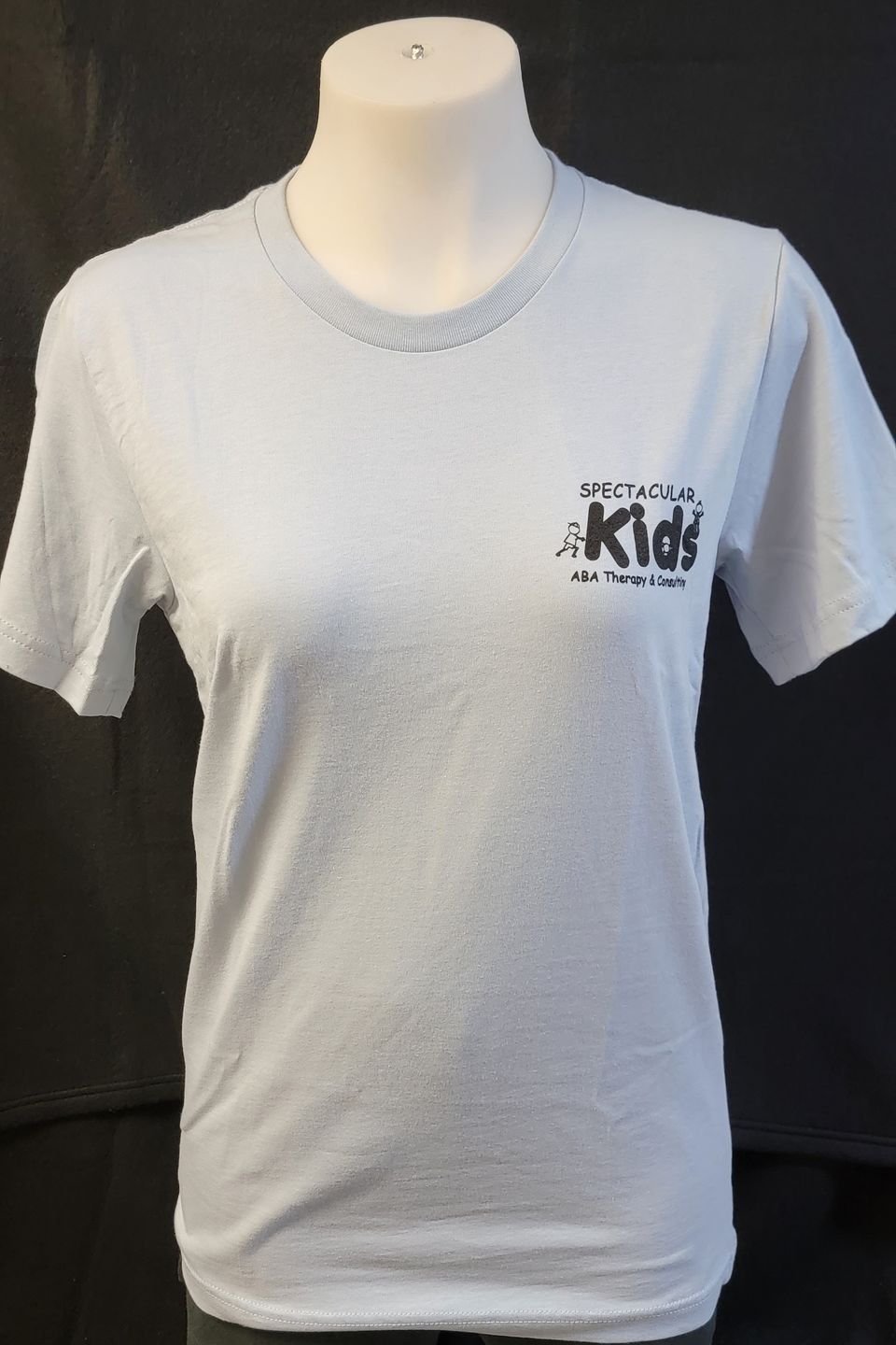 Screen Printing - Company logo on green t-shirt