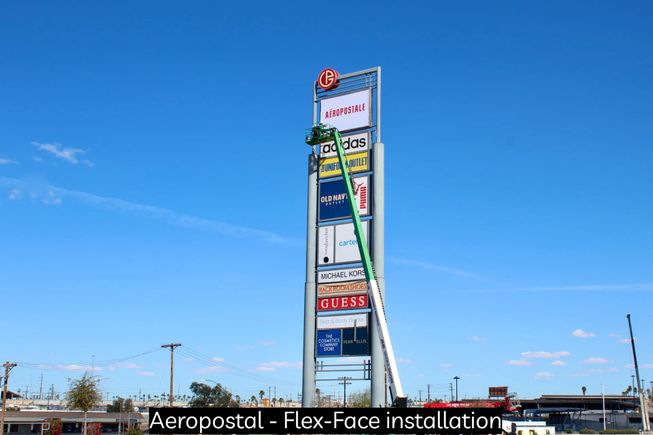 Flex-Face Installation - Aeropostale