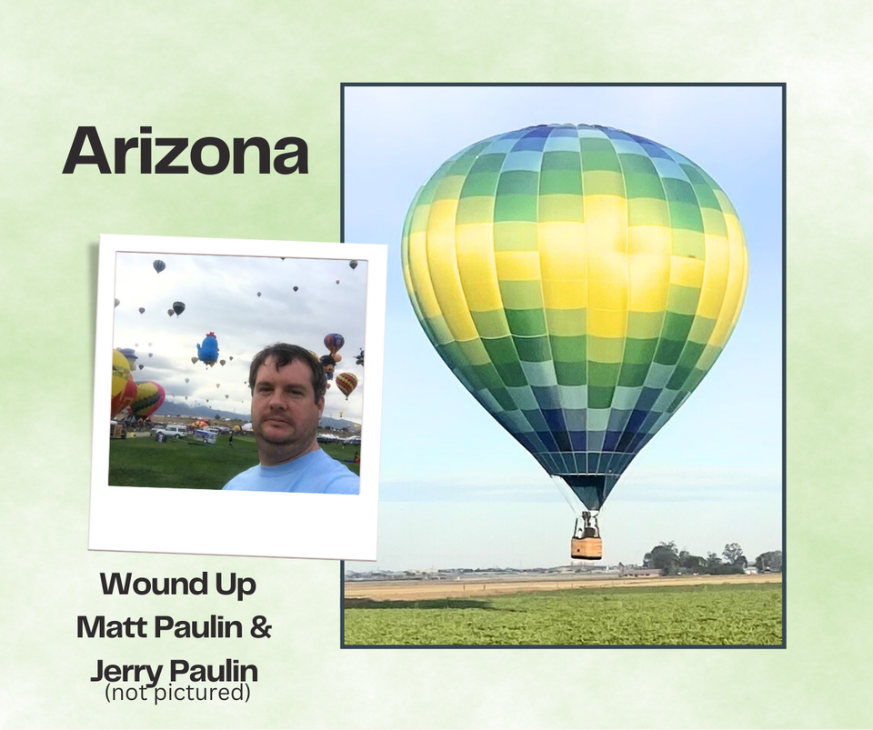 Matt paulin and jerry paulin az wound up