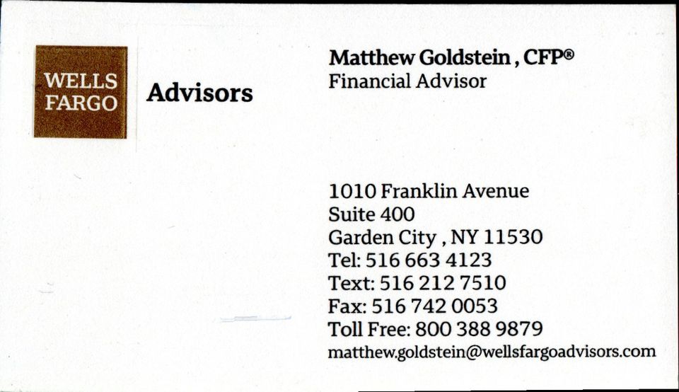 F matthew goldstein