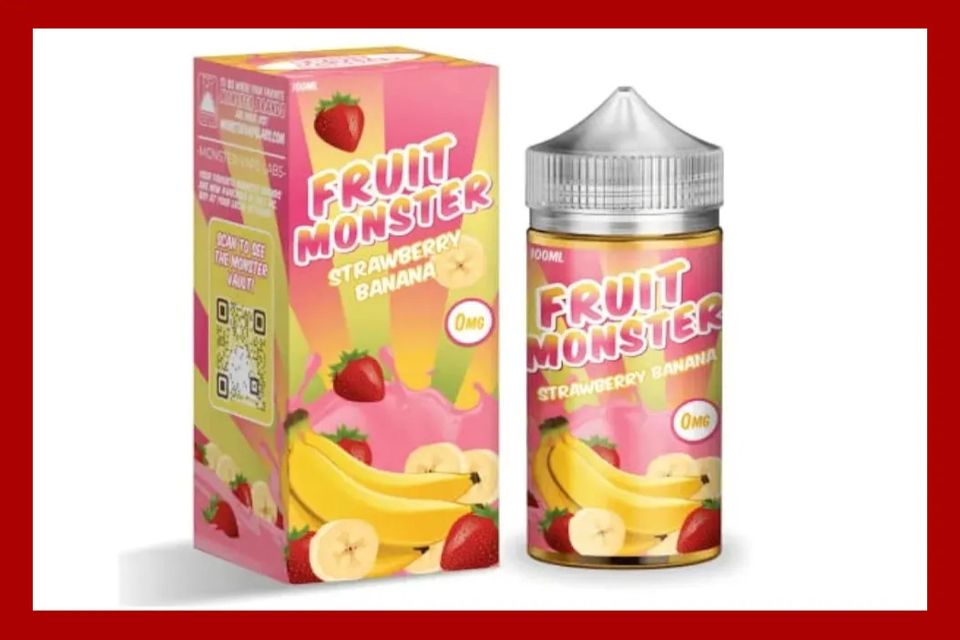 Fruit Monster Strawberry Banana E-Liquid