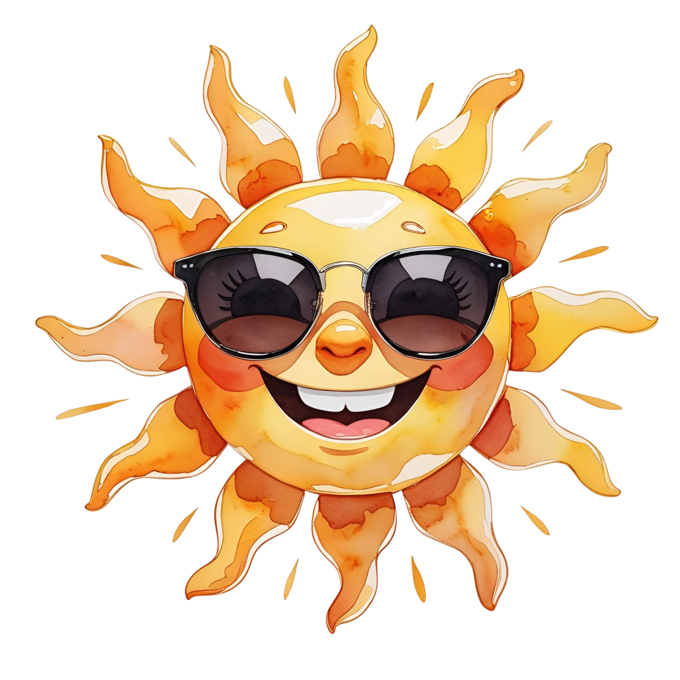 Beach   sun with shades