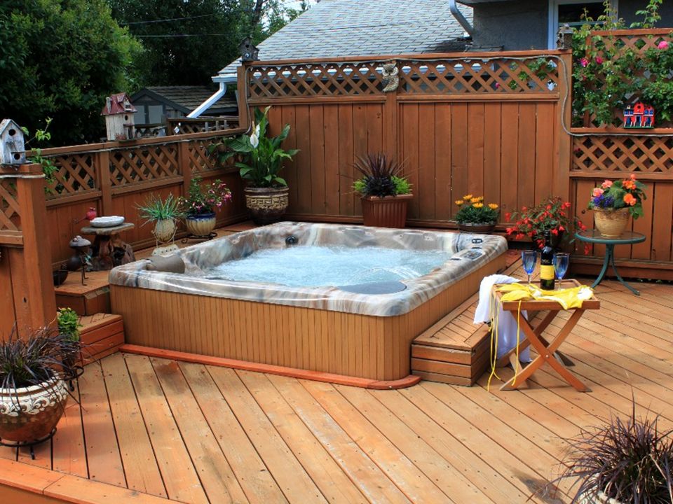 Beachcomber patio hottub