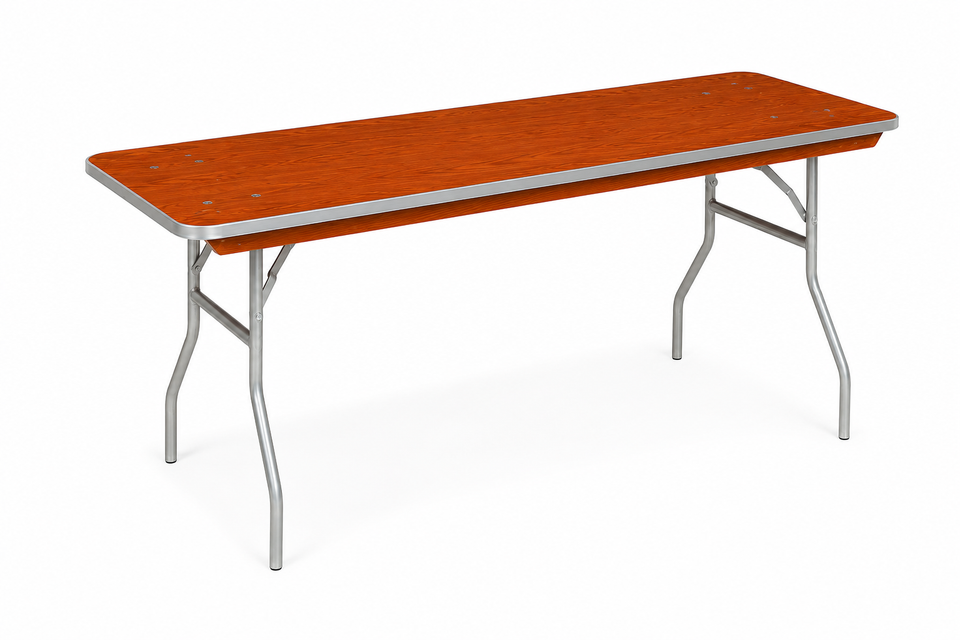 6' wooden lecture table