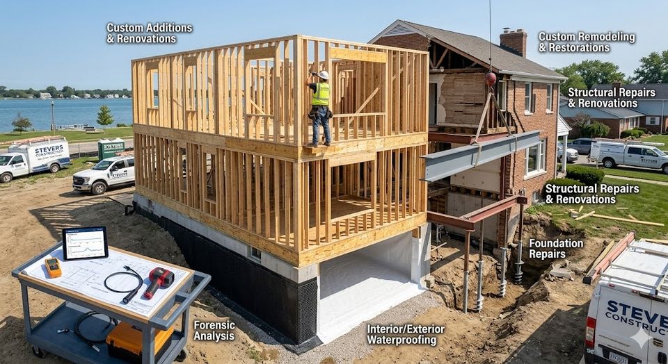 Stevers construction hero image