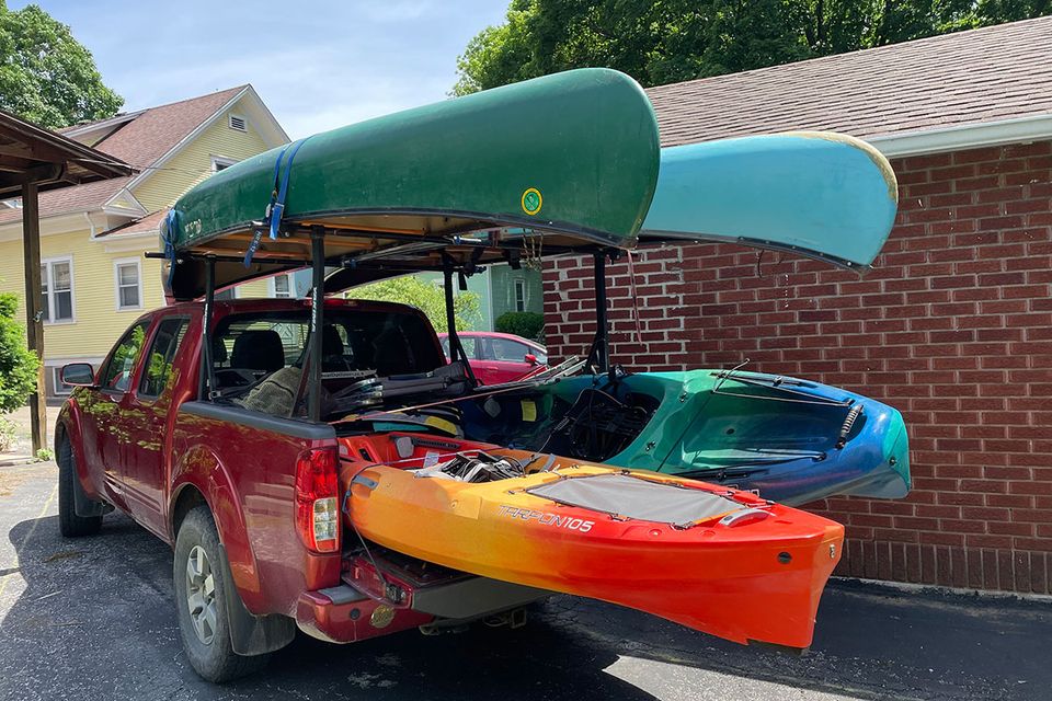 Boats on truck