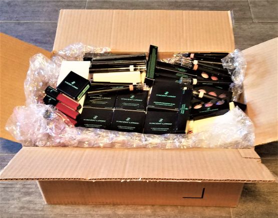Cosmetics arrive via UPS, USPS, or Fed Ex directly to you from our warehouse.