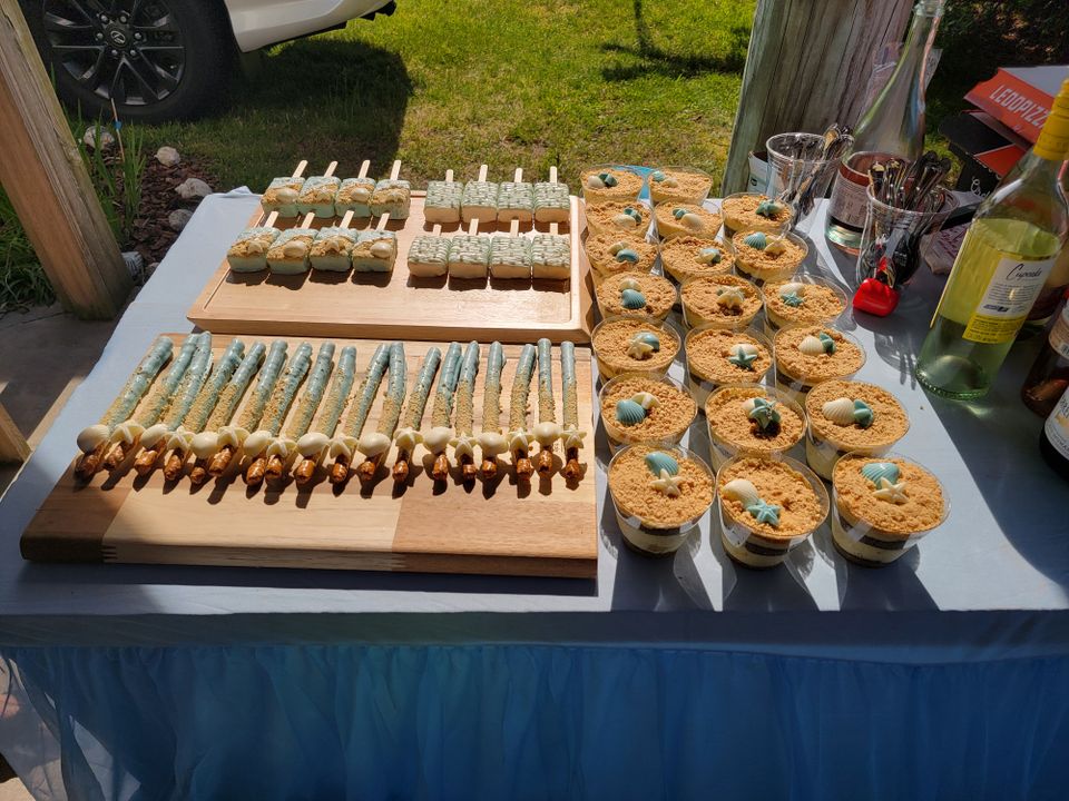 display table of treats