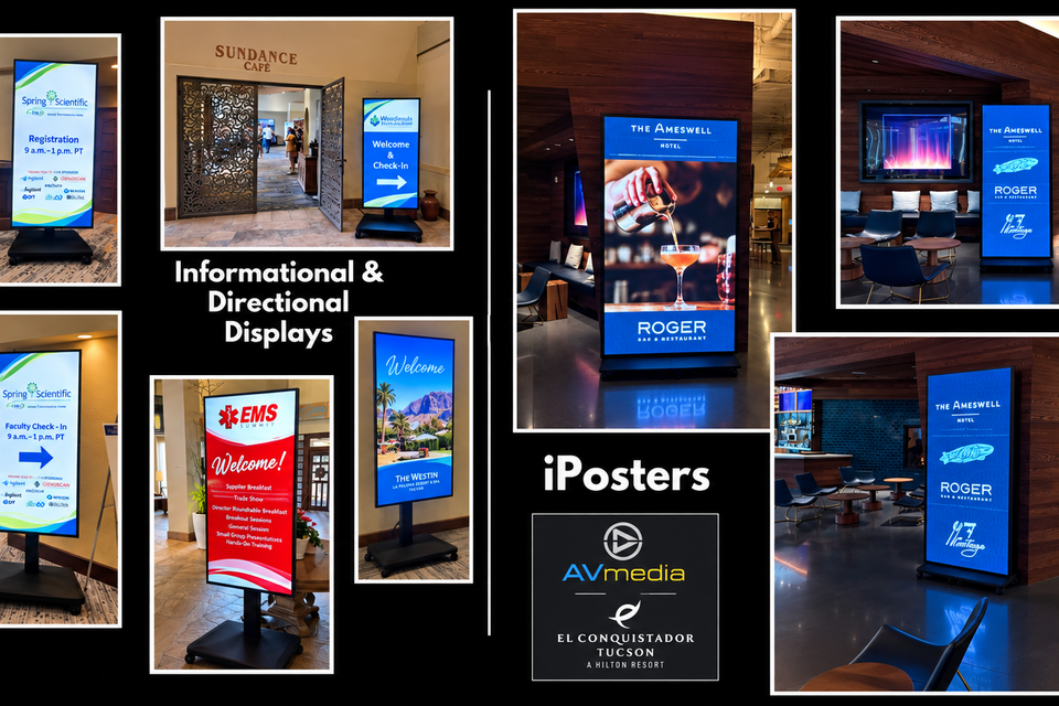 Digital sign iposters