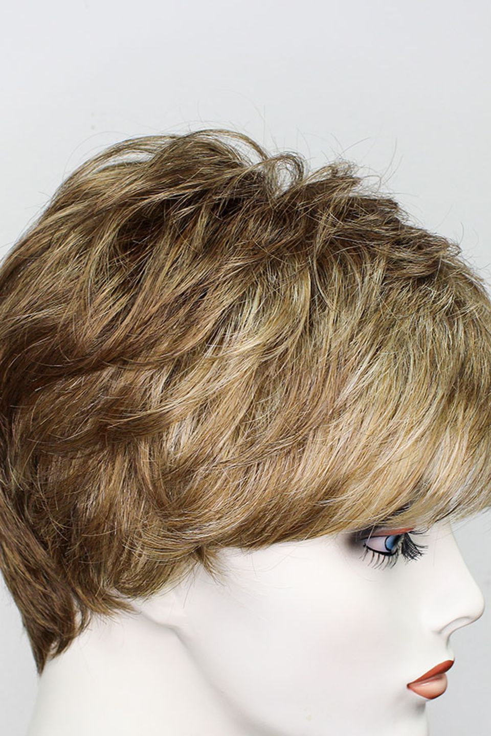 Short medium brown blonde 2