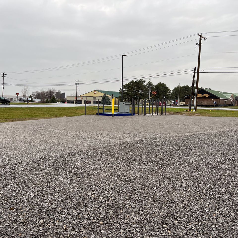Spade utility pad installation 16