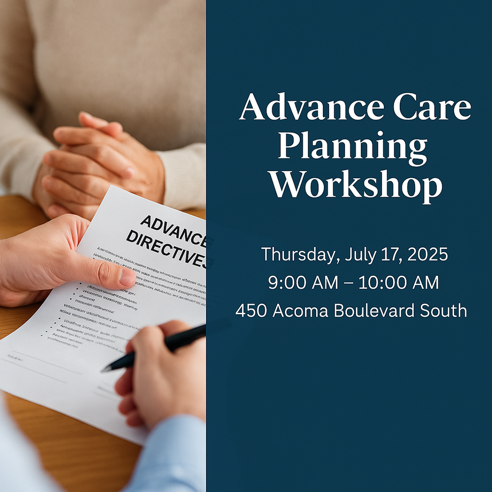 Advance care workshop havasu