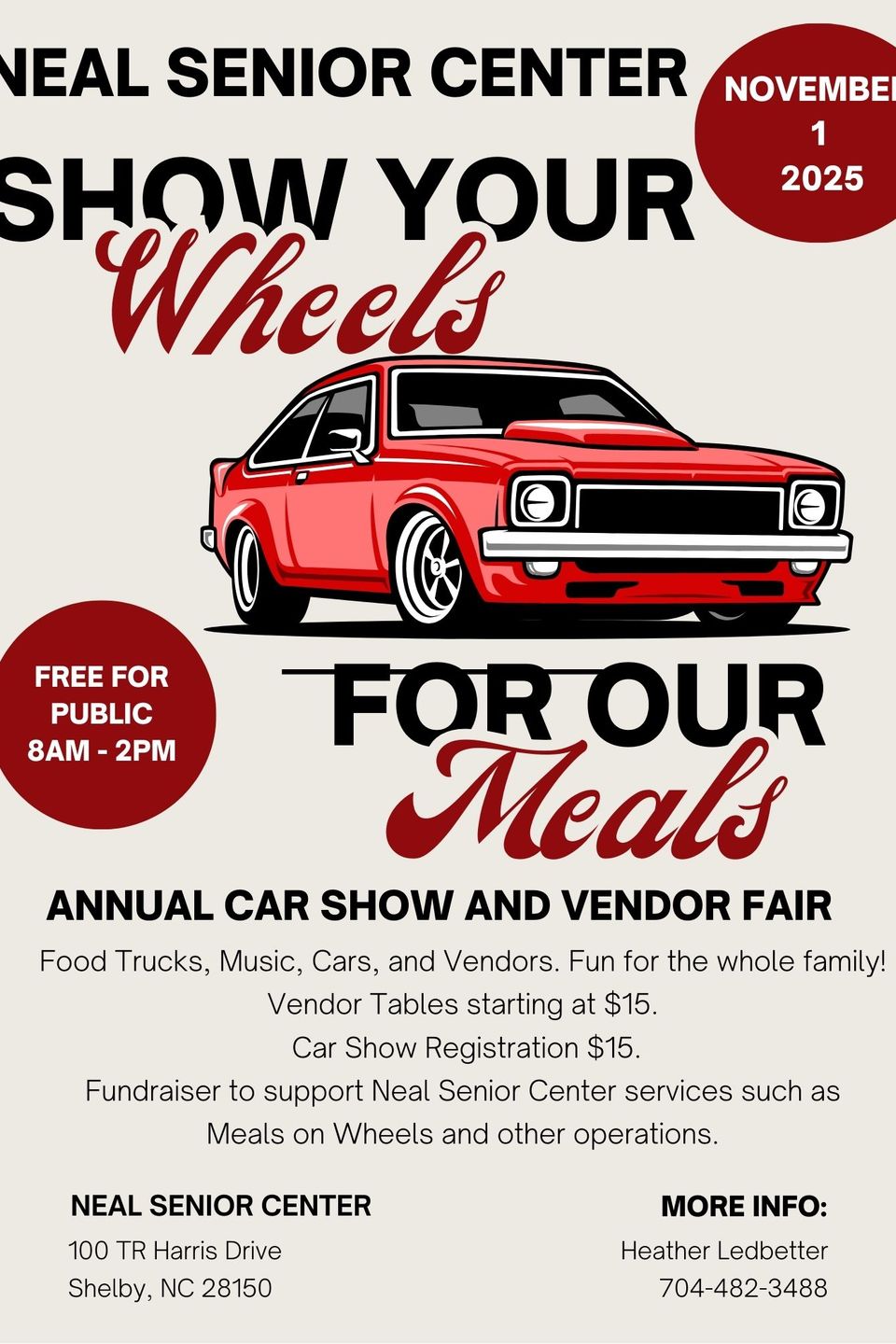 Car show save the date