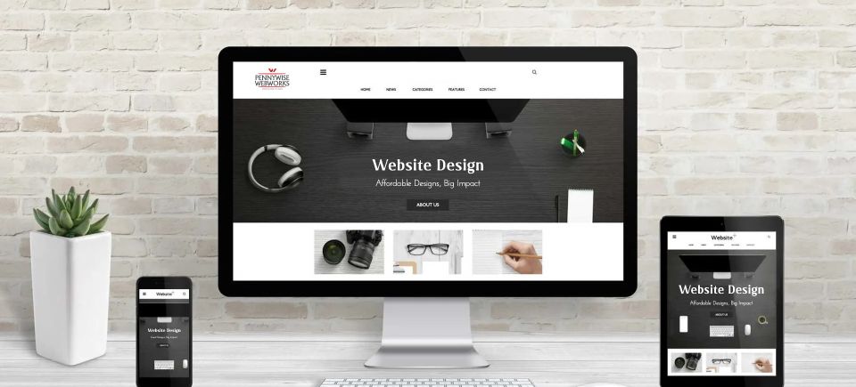 Web design.computer.tablet.phone.retouched.logo