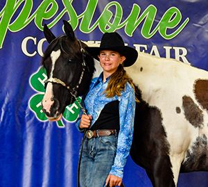Horse show winner