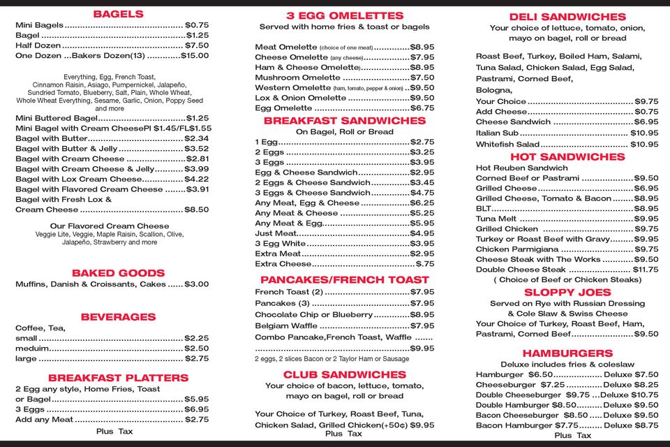 Hackettstown bagel menu nov 21 page 1