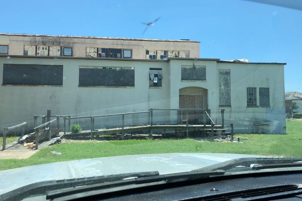 Gymnasium demolition ecisd6