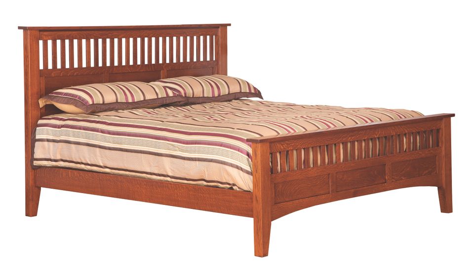 Cwf 8001 antique panel bed