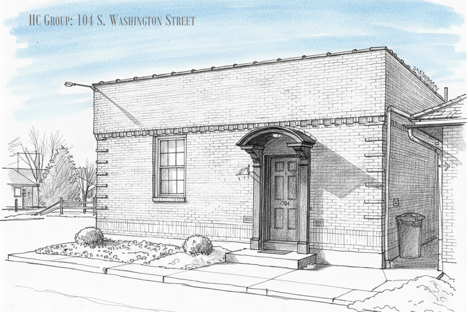 Office exterior rendering