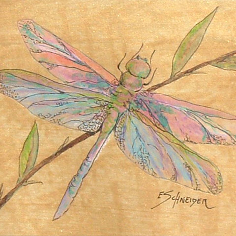 Golden dragonfly lg