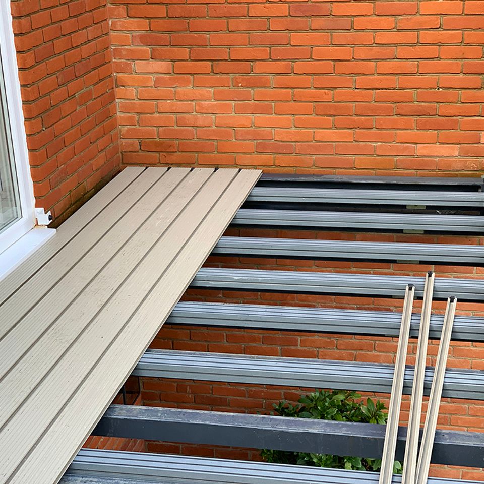 Alideck balcony decking composite replacement after 001