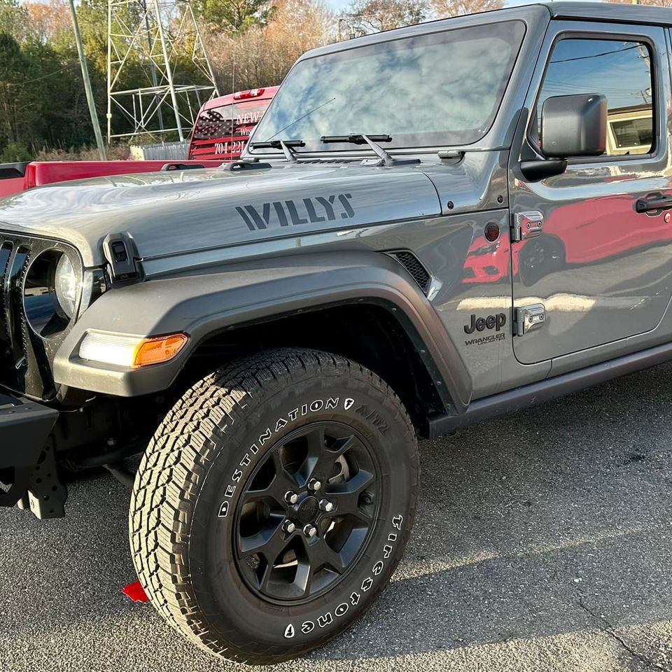 Jeep wrangler window tint