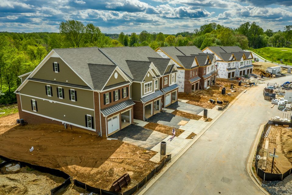 Residential housing development in progress by Q-Rock Builders in Sullivan County, NY.