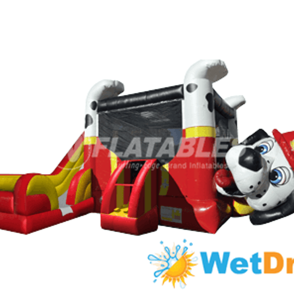 Fire dog belly bouncer wet dry