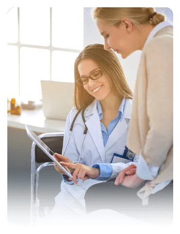 Doctor and patient