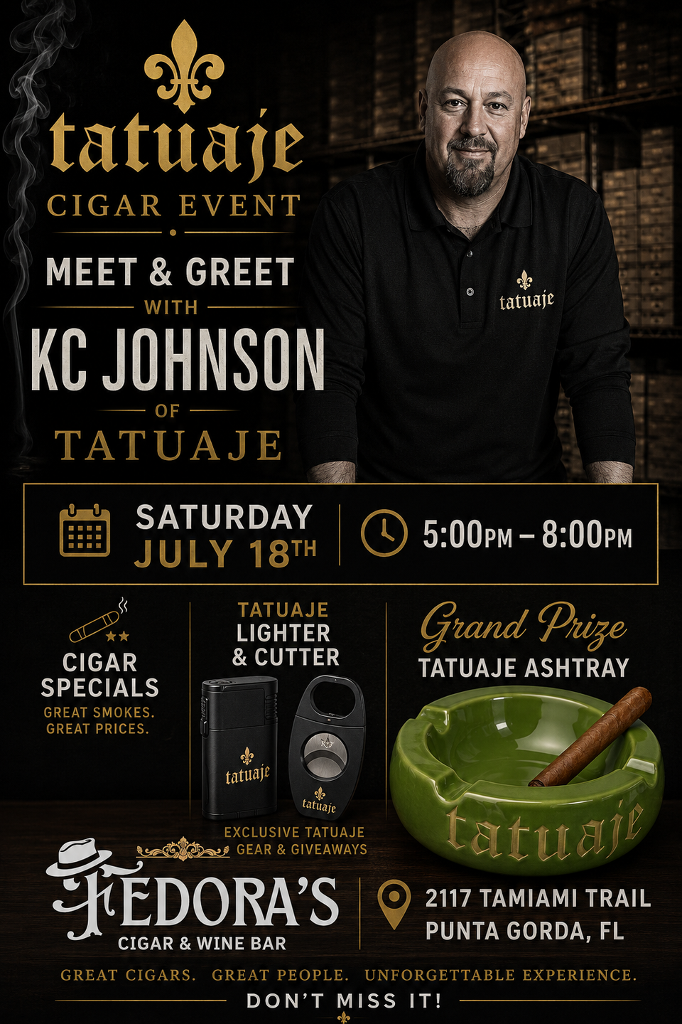 Tatuaje cigar event 7.18.26