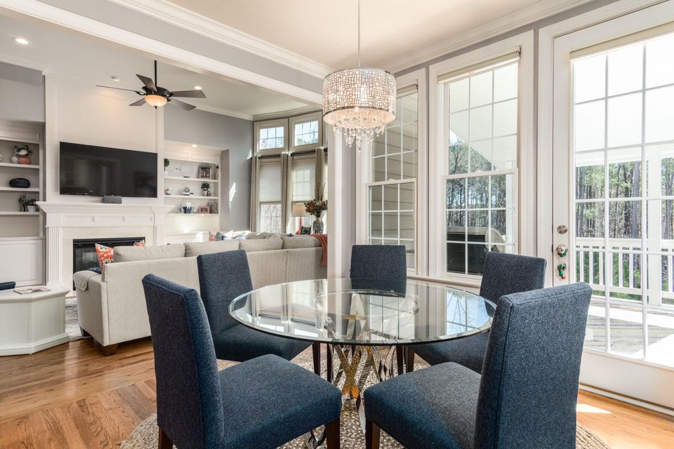 Dining and family room photo