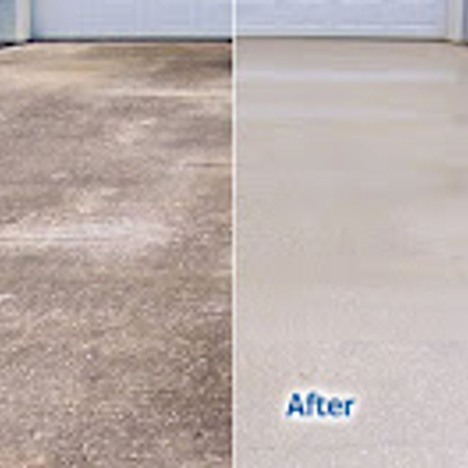 Concrete cleaning