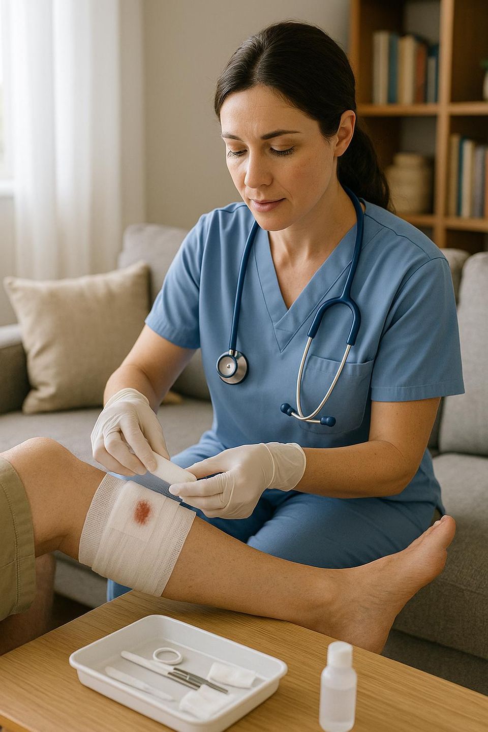 Picture wound nurse