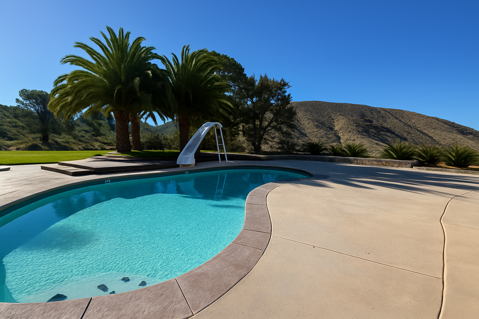 Pool view 2