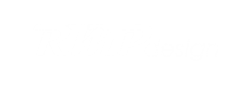 Rmp design logo white
