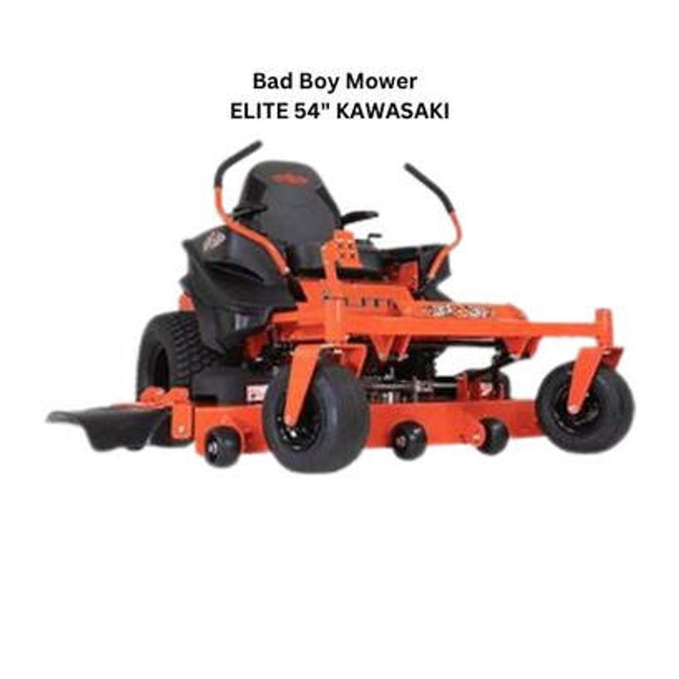 6 bad boy mower elite 54 kawasaki