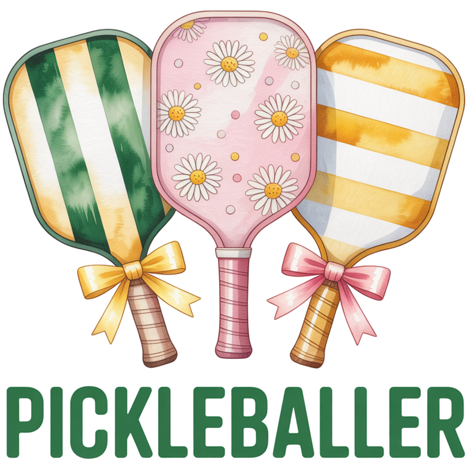 Sports   pickleball pickleballer 3 paddles