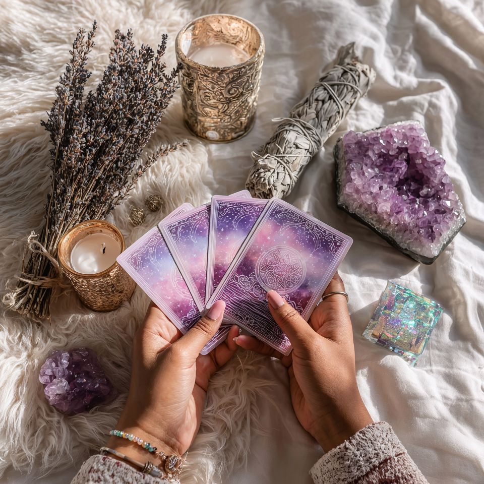 Sage cards hands