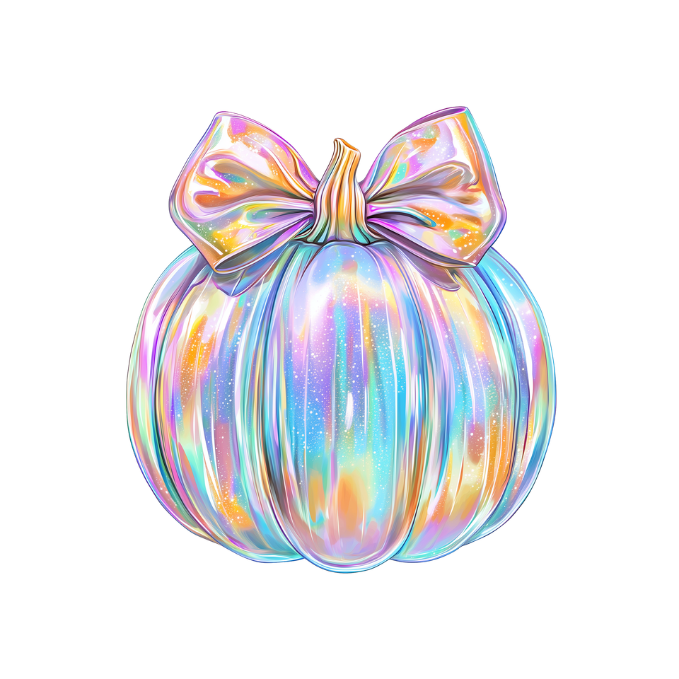 Seasons   fall iridescentpumpkin