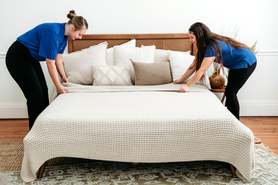 Cleaning crew from Fishers Enhanced Cleaning in Fishers, IN