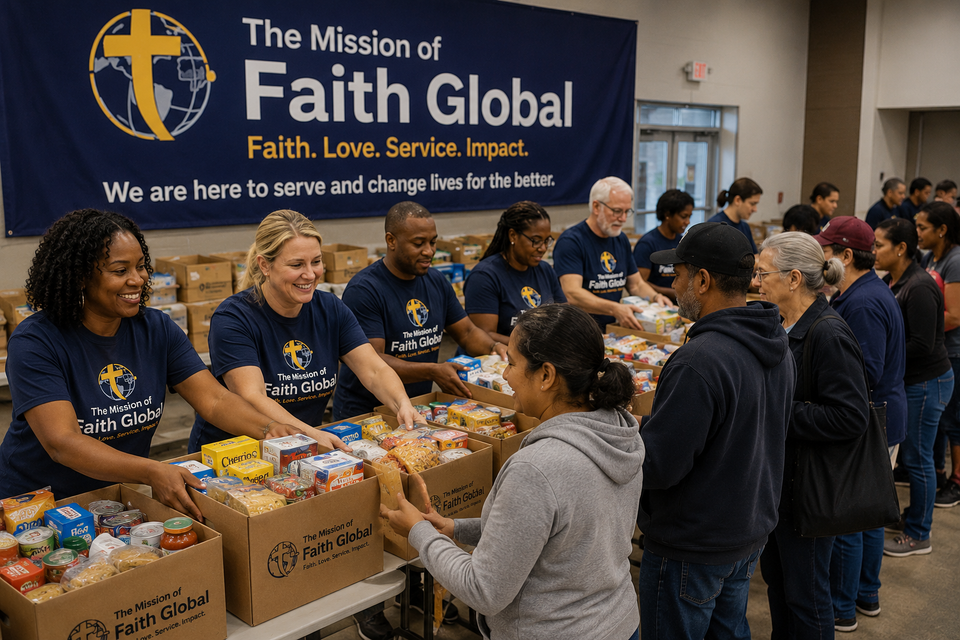 Aplus mission of faith feed the hungry
