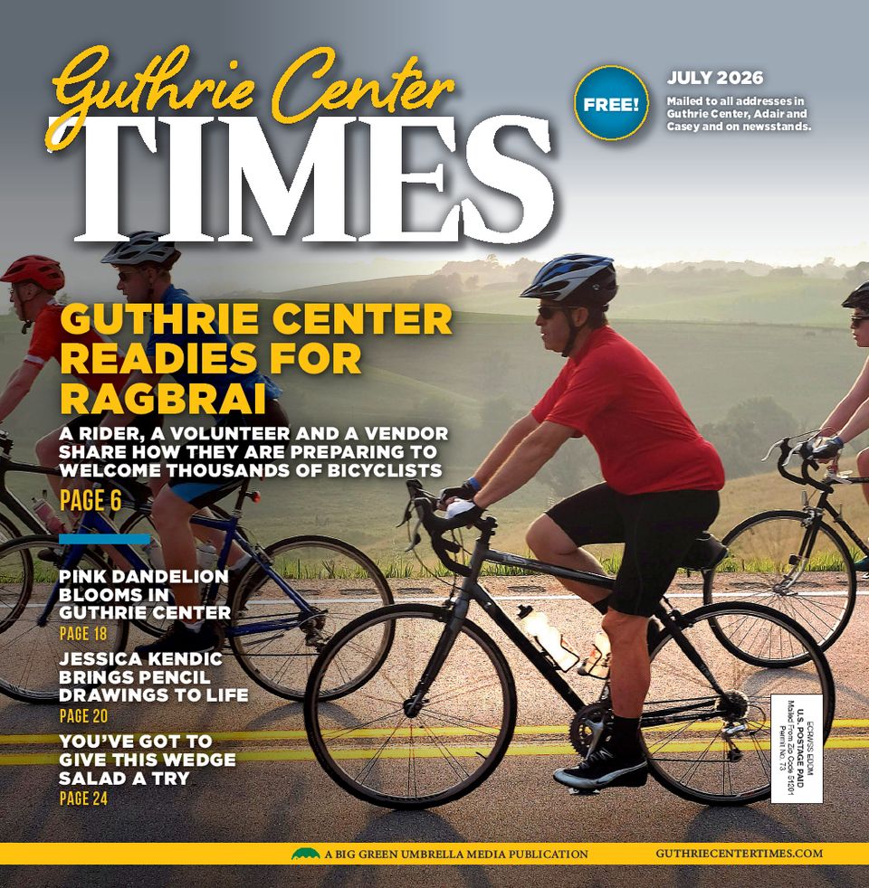 Guthrie center times   july 2026