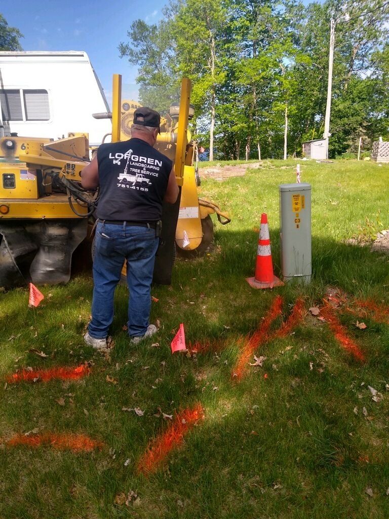 Stump grinding