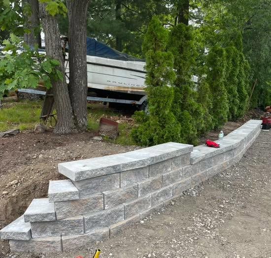 Hardscapewall