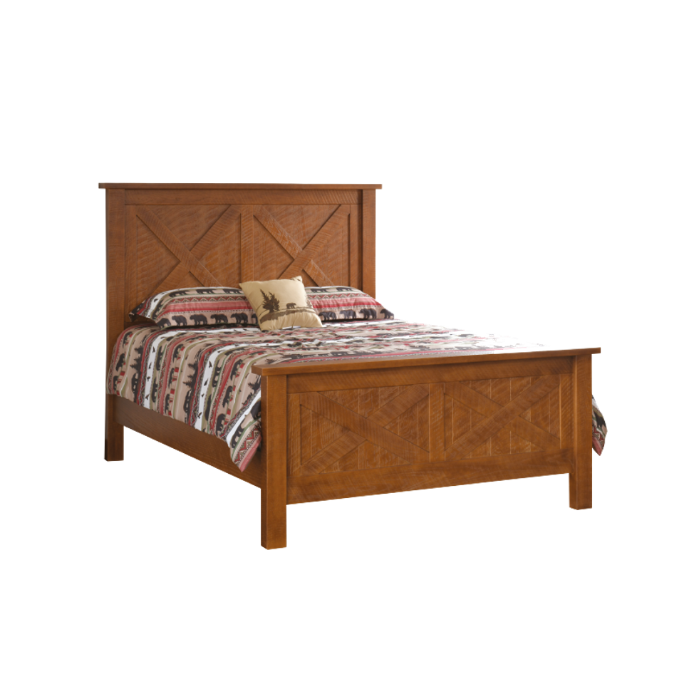 Trf timber lake rustic bed