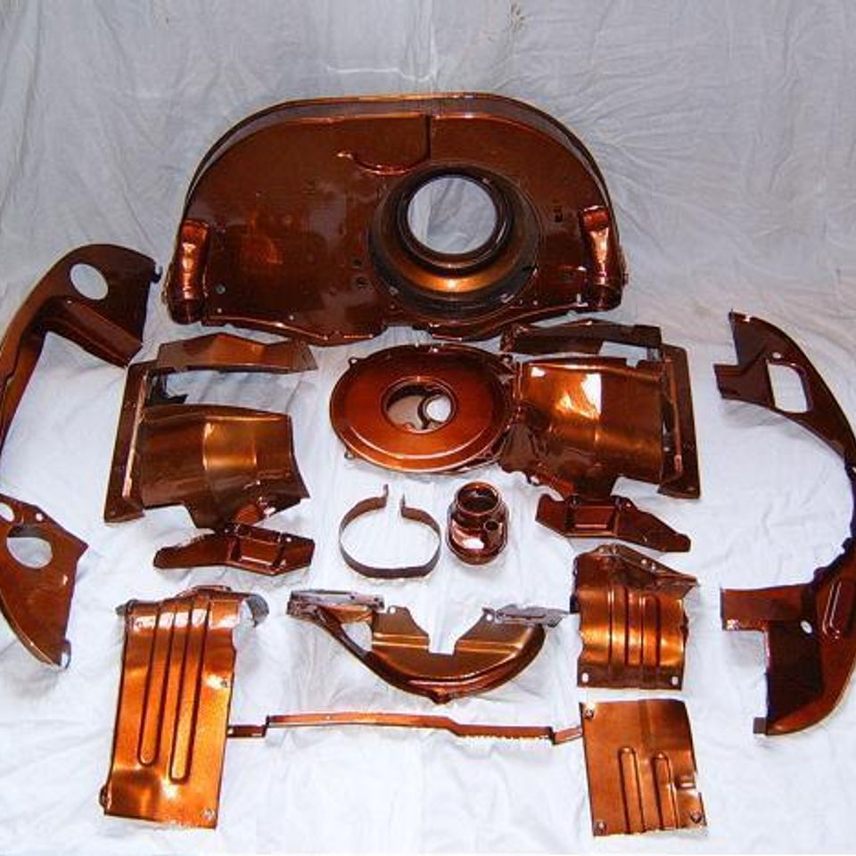 Job 09280 candy orange metallic