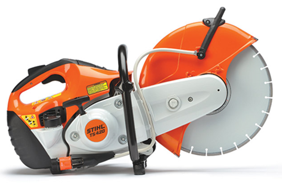 Taylor rent concrete 14in gas cut off saw ts420