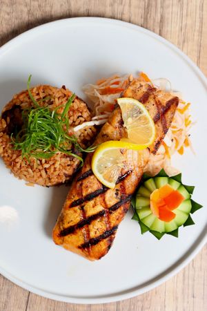 Salmon entree
