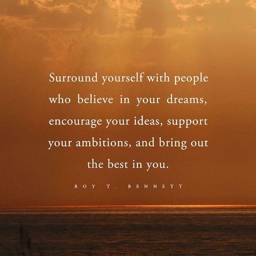 Surround yourself